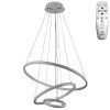 NEDES J4301/W Závesné LED svietidlo 90W, 3000K-6500K, 7400lm, IP20, diaľk.ovládač, stmievanie, biela