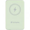 Verbatim power banka s bezdrôtovým nabíjaním, 5V, nabíjanie telefónu, 5000mAh, magnetické pripevnenie, zelená 32241