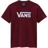 VANS MN CLASSIC, BURGUNDY/WHITE - XL
