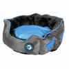 Kiwi Walker Running Oval Pet Bed Blue - oválny pelech pre psa s pamäťovou penou, modrý - M