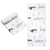 Kvalitná bavlnená plienka - Tetra Premium, 70x80 cm - black Goose, biela - 1 ks Baby Nellys