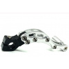 Štartovacia páka pitbike 13mm CNC strieborna