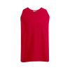 Promodoro Tričko Promodoro Athletic 1050, bez rukávu, pánské COT401050u3502-fire red M Červená ohnivá