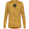 Cyklistický dres FOX Ranger Tru Dri LS Jersey - bronze XXL