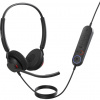 Jabra Engage 40 Slúchadlá s mikrofónom Kábel Pres hlavu Kancelária / call centrum USB Typ-A Čierna (4099-413-279)