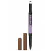 Maybelline Express Brow Satin Duo ceruzka na obočie Medium Brown 0,71 g