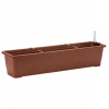 Plastia Samozavlažovací truhlík Bergamot 80 x 20 x 17 cm terakota