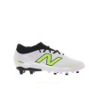 New Balance Tekela Academy Juniors Firm Ground Football Boots White/Green 5.5(38.5)