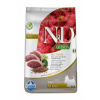 N&D dog GF Quinoa Adult mini neutered duck, broccoli&asparagus 2,5 kg