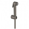 Grohe Tempesta-F Bidetová spŕška s držiakom a hadicou 1,25 m, kefovaný Hard Graphite 27513AL1-GR