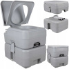 Prenosné modulárne chemické WC na kemping 20+12l splachovacie WC