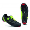 Pánské tretry Northwave Phantom Carbon 43 Black/Yellow Fluo