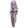 Halloweensky závesný klaun s animáciami, 110 cm