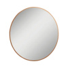 Kulaté zrkadlo do kúpeľne s osvetlením v ráme Jungborn Round Ø 60 cm IP 44