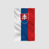 Slovensko zástava / vlajka 90 x 140 cm
