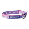 Non-stop dogwear Obojek Trail quest collar Rachel Pohl LTD fialová/růžová, M