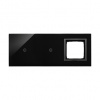 Dotykový panel 3 moduly, Modul 1:1 dotykové pole, Modul 2:1 dotykové pole, Modul 3:otvor p