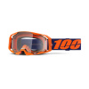 100 Okuliare ARMATIC 100% NEON oranžové, číre plexi