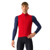 Castelli Espresso Vest, Rich red Veľkosť: L Pánska cyklistická ľahko zateplená vesta