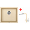 Sinks FRAME 457 Sahara + Mix 3 P GR G8050