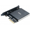 AKASA RGB adaptér M.2 SSD do PCIe x4 / AK-PCCM2P-03 / podporovaná velikost SSD 2230, 2242, 2260, 2280 a 22110