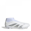 adidas Predator 24 League Laceless Firm Ground Football Boots White/Silver 9 (43.3)