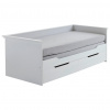 Carryhome VÝSUVNÁ POSTEĽ, 90/180/200 cm biela - Online Only detský nábytok - 000423010802
