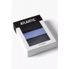 Atlantic 3 PACK slipy 3MP-193 Svetlomodrá 2XL