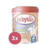 3x BABYBIO CAPREA 2 plnotučné kozie dojčenské bio mlieko 800 g