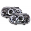 LAMPY VW GOLF 4 IV KRÚŽKY ANGEL EYES SONAR CHRÓM
