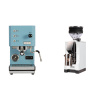 Profitec GO, blue + Eureka Mignon Zero, CR white