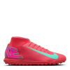 Nike Mercurial Superfly 10 Club Adults Astro Turf Football Boots Red/Green 9.5 (44.5)