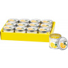 Sviečka Citronella, repelentná, plechová dóza, 50 g, 55x55 mm, Sellbox 12 ks