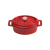 Staub Hrniec STAUB oválny 11 cm červený 0,25 l