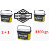 Mivardi Rapid Boilies Platinum B17 2+1 - 3x 3,3 kg 20 mm
