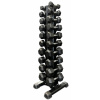Stojan na činky PRIMAL vertical dumbbell rack (1-10kg)