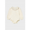 Bavlnené body pre bábätká Mayoral 2734 2734.4F.Baby.9BYA béžová 86
