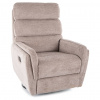 SIGNAL MEBLE Relaxačné kreslo ARGOS RAVEN, tmavobéžová raven 30