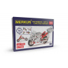 MERKUR - Stavebnice MERKUR - Stavebnica Merkur 011 Motocykel, 222 dielov, 10 modelov