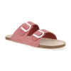 Natural barefoot Barefoot dámske papuče Sázavan - Two Donau ružové
