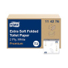 Toaletný papier 2-vrstvový skladaný extra jemný TORK Premium T3, 252 ks