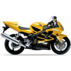NÁLEPKY JUULA NA MOTOCYKEL PRE HONDA CBR 600 F4 2001-2006 ŽLTÁ Y162