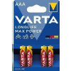 VARTA Longlife Max Power AAA 4 ks 4703101404