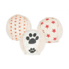 Trixie set jutových loptičiek pre mačky 5 cm / 3 ks