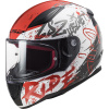 Prilba LS2 FF353 Rapid Naughty White Red S (Prilba LS2 FF353 Rapid Naughty White Red S)