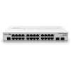 MikroTik Cloud Router Switch CRS326-24G-2S+IN 800MHz CPU, 512MB, 24x GLAN, 2x SFP+ cage, ROS L5, PSU