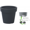 Prosperplast LOFLY Kvetináč s kolieskami 58cm, antracit DLOF600