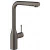 Grohe ESSENCE NEW dřezová baterie, s vytahovací sprškou, kartáčovaný hard graphite
