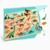 Puzzle - Djeco Djeco Drevené edukačné puzzle Dinosaury