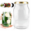 Pohár 1,7L na med, uhorky, zaváraniny, kapustu, tinktúry
